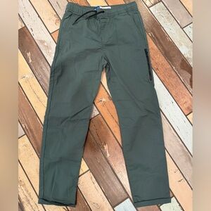 Old Navy Boy’s Forest Green Stretch Chinos